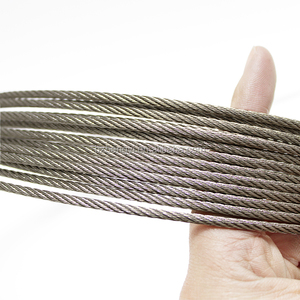 エレベーター用ステンレスワイヤーロープ 16mm ステンレスワイヤーロープスリング スチール牽引車ロープ - Product Image 1