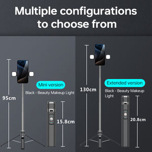 Vlogging Kit M05 Gimbal Estabilizador Abrazadera giratoria de 360 grados Soporte de teléfono impermeable Selfie Stick Trípode - Product Image 5