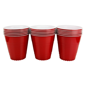 Vasos Gigantes <span class=keywords><strong>de</strong></span> Plástico Rojo Personalizados, Vasos Gigantes para Beer Pong, Vasos Rojos para Fiestas, para Beber, Fiestas, Juegos <span class=keywords><strong>de</strong></span> YardPong - Product Image 4