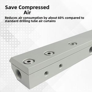 Buse de séchage à air comprimé <span class=keywords><strong>Super</strong></span> Air Knife, outil pneumatique pour séchage et refroidissement, modèle rideau, en promotion <span class=keywords><strong>2022</strong></span> - Product Image 3