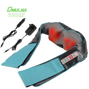 Neues Schulter-und Nacken <span class=keywords><strong>massage</strong></span> gerät Tragbares <span class=keywords><strong>Massage</strong></span> kissen Heizung Shiatsu Office Home Travel <span class=keywords><strong>Massage</strong></span> Produkt des Nacken knetens - Product Image 1