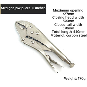 Vente en gros 5IN <span class=keywords><strong>pince</strong></span> à étau multifonctionnelle Surface à mâchoires dentelées pour <span class=keywords><strong>pince</strong></span> <span class=keywords><strong>de</strong></span> serrage-coupe Vendre des gâteaux chauds Personnalisation OEM - Product Image 6