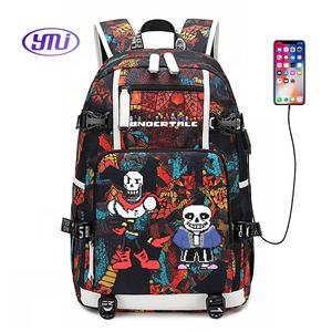 กระเป๋าเป้สะพายหลัง <span class=keywords><strong>Undertale</strong></span> กระเป๋าเป้สะพายหลังเรืองแสงรอบ<span class=keywords><strong>เกม</strong></span>แอนิเมชั่นรอบๆกระเป๋าเดินทางนักเรียนชายและหญิง - Product Image 2