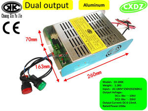 Fuente de alimentación de alta tensión, 20KV, 200w, hv, salida dual para purificación de aire electrostático, colector electrostático - Product Image 3