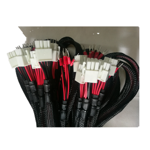 Conector Automotriz de 2 Pines Blanco PA66 con Cables Rojos/Negros para Sistemas de Alimentación de Automóviles - Product Image 5
