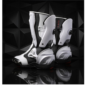 Bottes de course <span class=keywords><strong>moto</strong></span> professionnelles en gros OEM/ODM, chaussures de <span class=keywords><strong>moto</strong></span> personnalisées avec logo, chaussures de protection pour la route et la piste - Product Image 5