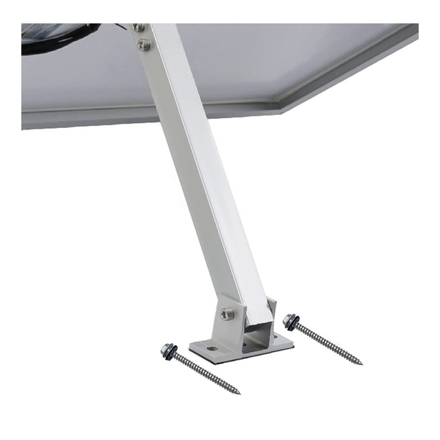 Seasonally System Panel Mount Racks Solar Black Aluminium Adjustable Bracket