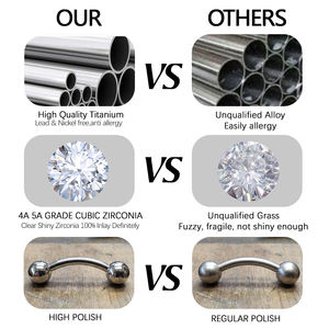 Lingchee G23 titane segment articulé cerceau <span class=keywords><strong>anneau</strong></span> avec Double CZ ligne bijoux <span class=keywords><strong>Piercing</strong></span> nez <span class=keywords><strong>anneau</strong></span> boucle d'<span class=keywords><strong>oreille</strong></span> hélice <span class=keywords><strong>oreille</strong></span> <span class=keywords><strong>anneau</strong></span> plus récent - Product Image 6