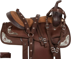 Best Offes Western Selles de cheval à siège profond en cuir Selles de cheval à sellerie équestre personnalisables à vendre - Product Image 3
