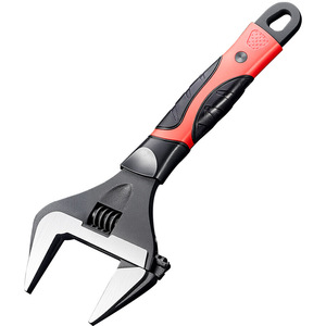 Adjustable <b>Wrench</b> Metric Industrial Grade High Carbon Steel Anti Slip Handle Smooth Jaw Single End - Product Image 5
