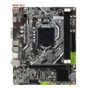 บอร์ดเมนบอร์ดคอมพิวเตอร์ Esonic H61 LGA M.<span class=keywords><strong>2</strong></span>,เมนบอร์ด OEM H61DA เมนบอร์ด Micro ATX ขนาด1155นิ้วสำหรับซีพียูรุ่น <span class=keywords><strong>DDR3</strong></span> - Product Image 3