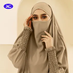 wholesale Traditional Women Full Cover Muslim Dress Turkey Chador Burqa Modest Khimar Hijab Islamic Clothing Prayer Abaya