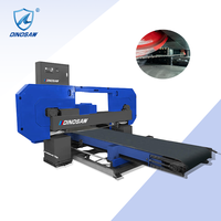 Machine de découpe de dalle de carrelage horizontale Scie à ruban en pierre composite Séparateur de coupe de dalle mince en marbre Machine de découpe à fendre