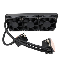 Solution de refroidissement liquide double serveur Whirlwind pour CPU et carte graphique, radiateur de refroidissement à eau haute température, matériau PC OEM pour ordinateur