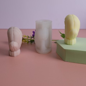 Noël Silicone Bougie Moule Gants De Noël Silicone Moule Cire De Soja Silicone Moule Mitaines De Noël Déco - Product Image 2