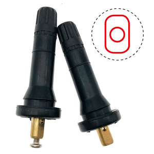 Valves de pneu en caoutchouc TPMS pour capteur de pression des pneus <span class=keywords><strong>Tubeless</strong></span> <span class=keywords><strong>Schrader</strong></span> <span class=keywords><strong>Valve</strong></span> Stem Snap-in Rubber Valves for Car TPMS Sensor - Product Image 1
