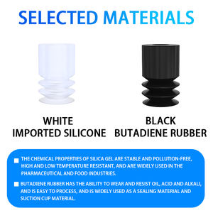 مخصص مطاط SMC المتحكم المصغرة الصغيرة الفراغ كوب شفط ZP-2/3/4/6/8 BT3/5/7/9 الصناعية قوية سيليكون أكواب شفط - Product Image 3