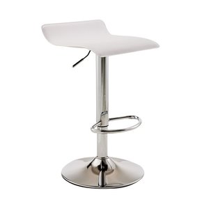 أثاث مسند ظهر بار تجاري بسيط للمطاعم ، مقعد بار دوار بارتفاع قابل للتعديل مع مسند قدم للبيع بالجملة - Product Image 2