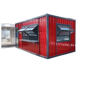 Quiosco de contenedor con diseño moderno, forma rectangular, para tienda, uso en exteriores, grosor estándar. - Product Image 1