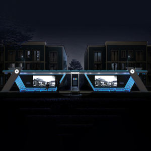 Su misura di alta qualità moderna Smart in acciaio inox stazione di autobus solare con <span class=keywords><strong>LED</strong></span>/LCD Digital Signage e pubblicità scatola luminosa - Product Image 4