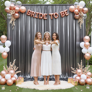 's New Polka Dot Gold-embossed Fabric Modern Birthday Decorations Easter <strong>Scene</strong> Arrangements Engagement Party <strong>Curtain</strong> - Product Image 1