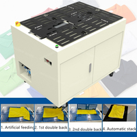 Repassage automatique des vêtements et pantalons pliables Chemises à manches longues Tissu Tissu Machine à laver pliante Vêtements pour la lessive