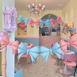 Globos <span class=keywords><strong>de</strong></span> Aluminio con Diseño <span class=keywords><strong>de</strong></span> Lazo Retro Mate, Duraderos, al por Mayor, <span class=keywords><strong>para</strong></span> <span class=keywords><strong>Cumpleaños</strong></span>, San Valentín, Baby Shower, Decoración <span class=keywords><strong>de</strong></span> Habitaciones <span class=keywords><strong>de</strong></span> Ensueño - Product Image 5