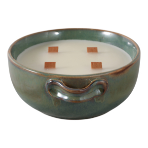Candela Profumata Lakeside Rain in Forma di Ciotola, Grande Votiva per Interni ed Esterni, Sicura - Product Image 3