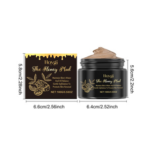 Gommage corporel nourrissant et hydratant au miel et au sel, propriétés blanchissantes, crème rafraîchissante non grasse pour le visage - Product Image 2