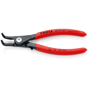 KNIPEX 49 41 A11 Pince à circlips de précision pour circlips externes sur arbres Revêtement en résine - Product Image 2