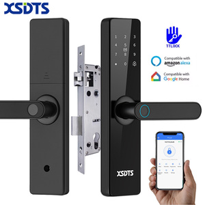 F17 sinh trắc học vân tay khóa thông minh với Key Card Entry và ttlock <span class=keywords><strong>App</strong></span> quản lý cho căn hộ an ninh - Product Image 1