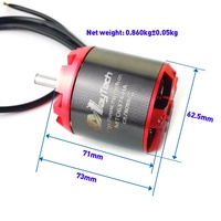 Maytech — moteur sans balais électrique pour Skateboard tout-Terrain, 6374, 190KV, 3550W, BLDC ceinture