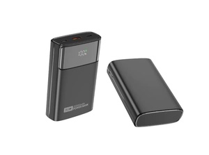 20000mAh Mirror Screen Power Bank 22.5W Fast Charging Portable <b>Charger</b> LED Display Built in Cable <b>USB</b> C - Product Image 4