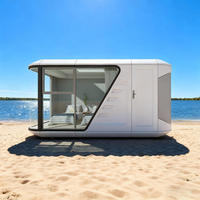 Casa Capsula Spaziale Prefabbricata Modulare Personalizzabile con Adattabilità Multi-Scenario per Campeggio, Campeggi e Vacanze Rurali