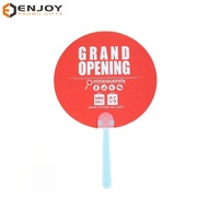 Promotion personnalisée, matériaux respectueux de l'environnement de haute qualité vente chaude ventilateur publicitaire portable, pour la promotion