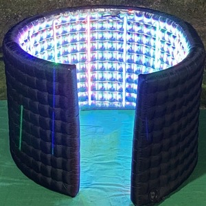 Nhà Logo bơm hơi quy mô lớn cho triển lãm, cấu trúc bơm hơi PVC tùy chỉnh với đèn LED cho tiếp thị sự kiện ngoài trời - Product Image 3