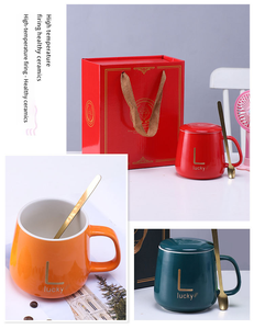 Taza de Cerámica Rosa con Oso de Peluche y Toalla, Set de Regalo Personalizado con la Letra L de la Suerte, Regalo de Lujo para el Día de la Madre, Logotipo Personalizado - Product Image 5