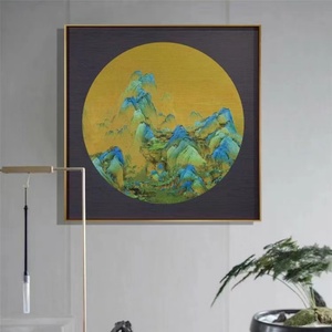 Vintage personaje cuerpo seda impresión pintura moda europea pared arte enmarcado cartel - Product Image 5