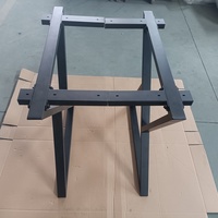 Vente en gros de pieds de table uniques pieds de table en métal pieds de table en forme de Z pieds de table en acier