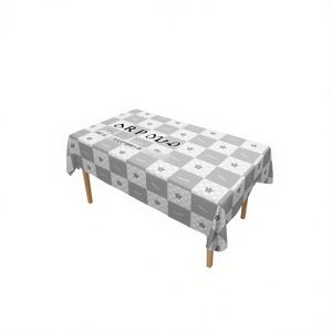 Moderna Tovaglia in Chiffon Stampato 1,4x20M per Uso Domestico Tessuta - Product Image 2