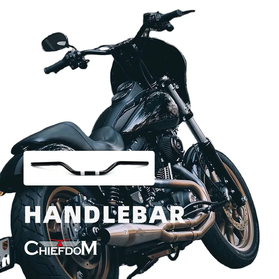 H-D Motorcycle Suitable for Universal 1 inch Harley models Street Handlebar Tracker FXLR/FXBB/FLTR/FLHT