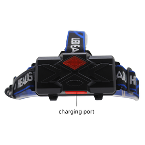 Zoom réglable LED Rechargeable étanche Super lumineux longue portée lampe frontale pour le camping en plein air et la randonnée AA batterie 3 Modes - Product Image 3