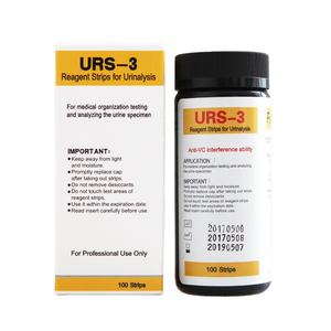 수동 자체 테스트 소변 검사 용지 가정 또는 임상 다목적 시험지 용 3 가지 매개 변수 - Product Image 4