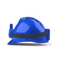 Casque de sécurité intelligent GPS 4G haute précision P19 avec capteurs de prévention des accidents pour les travailleurs du bâtiment