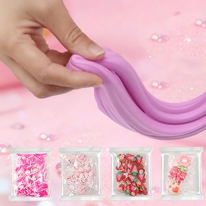 Cross-border Hot Sale 200ml Pink DIY <b>Slime</b> Crystal Mud Cotton Mud Yellow Oil Mud Combination <b>Set</b> - Product Image 3