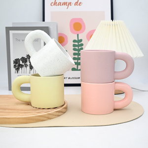 Bán buôn gốm quảng cáo thương hiệu cốc cà phê Trung Quốc nhà máy biểu tượng tùy chỉnh Cốc Cốc Cốc quảng cáo chất béo cốc - Product Image 4