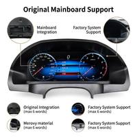 Tableau de bord LCD pour voiture, panneau d'instruments liquide complet pour Mercedes C207, tableau de bord multimédia, cockpit virtuel pour voiture