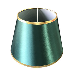 OEM personnalisé bricolage <span class=keywords><strong>abat</strong></span>-<span class=keywords><strong>jour</strong></span> <span class=keywords><strong>vert</strong></span> <span class=keywords><strong>foncé</strong></span> Empire tissu européen minimaliste du milieu du siècle côtier méditerranéen français chinois - Product Image 1