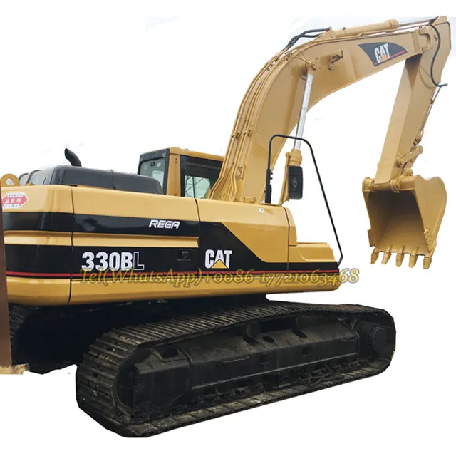 Di seconda mano costruzione attrezzature Caterpillar 330BL Crawler Escavatore macchina/gatto giapponese utilizzato escavatore 320 325 330 per la vendita
