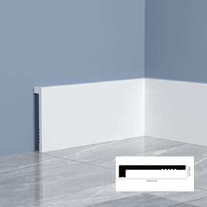 Bingjie Nhà Máy Giá Trung Quốc Cung cấp ván chân tường Ốp chân tường Hội Đồng Quản trị PS Dễ dàng cài đặt tường ván chân tường đúc - Product Image 5